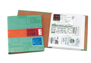 ticket stub diary